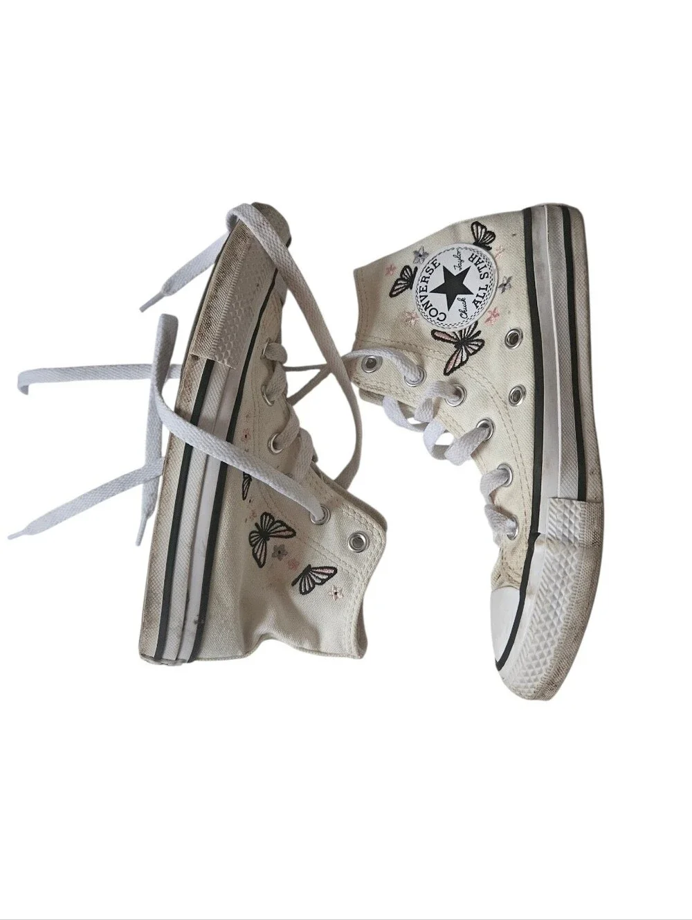 Converse Chuck Taylor All Star Embroidered High Top Sneakers Kids 12